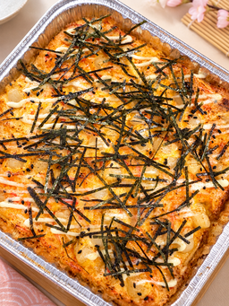 Baked Sushi Scallops Kani in our Signature sauce “NEW”