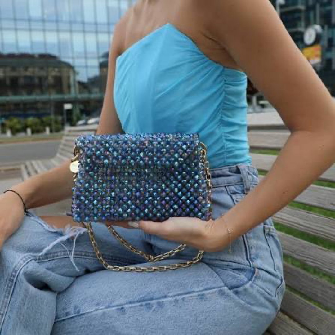 Ladies hand beaded bag