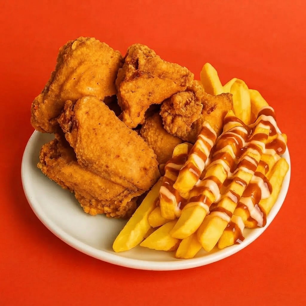 Wings and chips _0