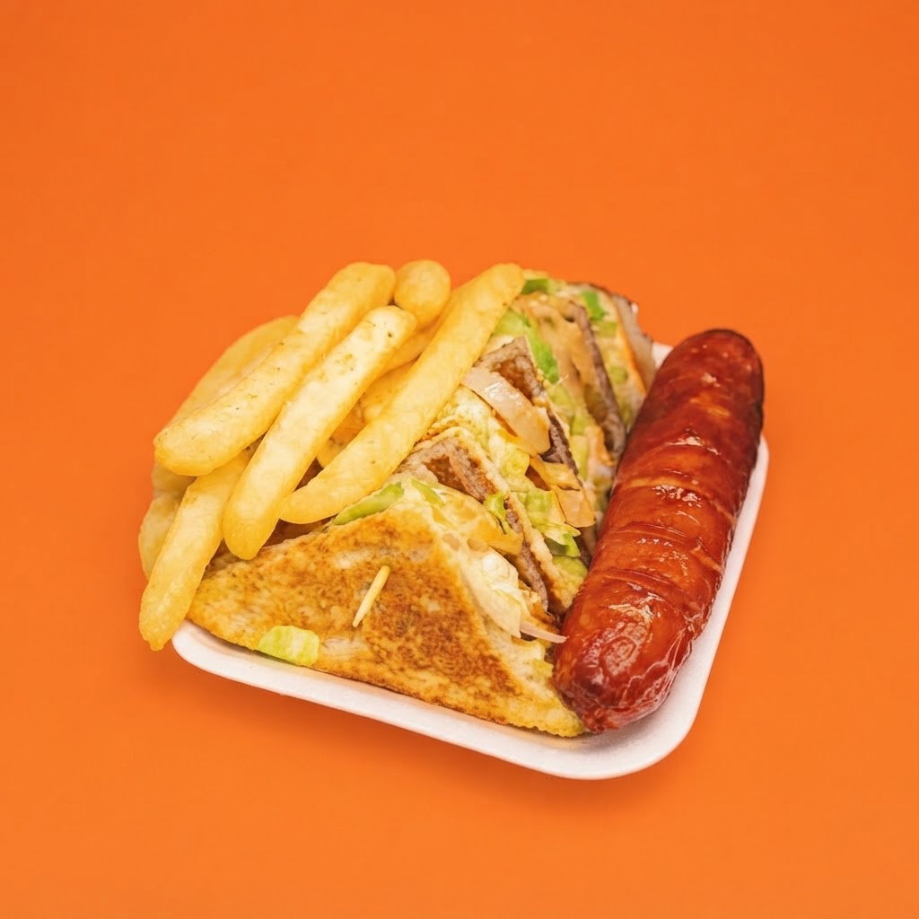 Beef & Egg Dagwood & Russian 