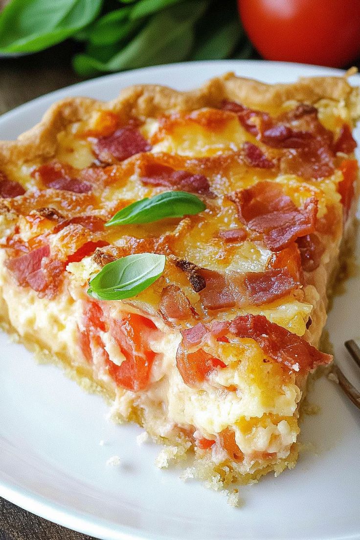 Tomato, Onions & Cheese (Pie)