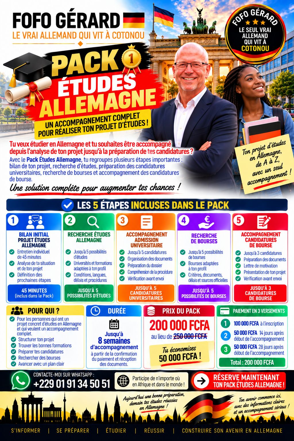 Pack Études Allemagne