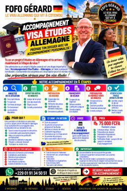 Accompagnement Visa Études - Allemagne