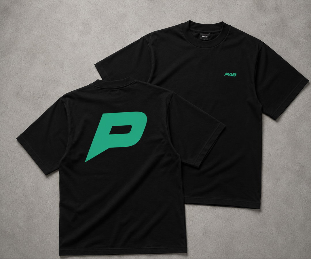 PAB Logo Tee - Black