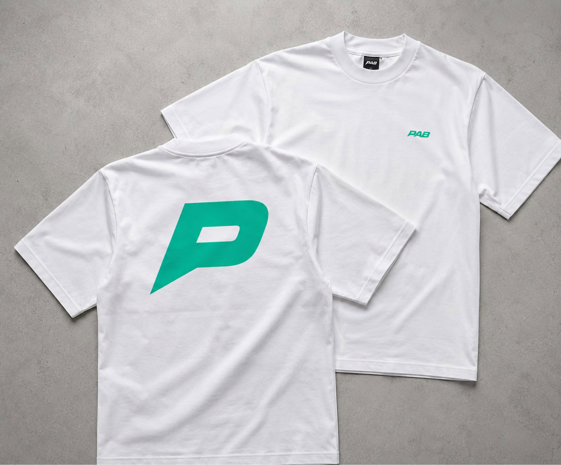 PAB Logo Tee - White_0