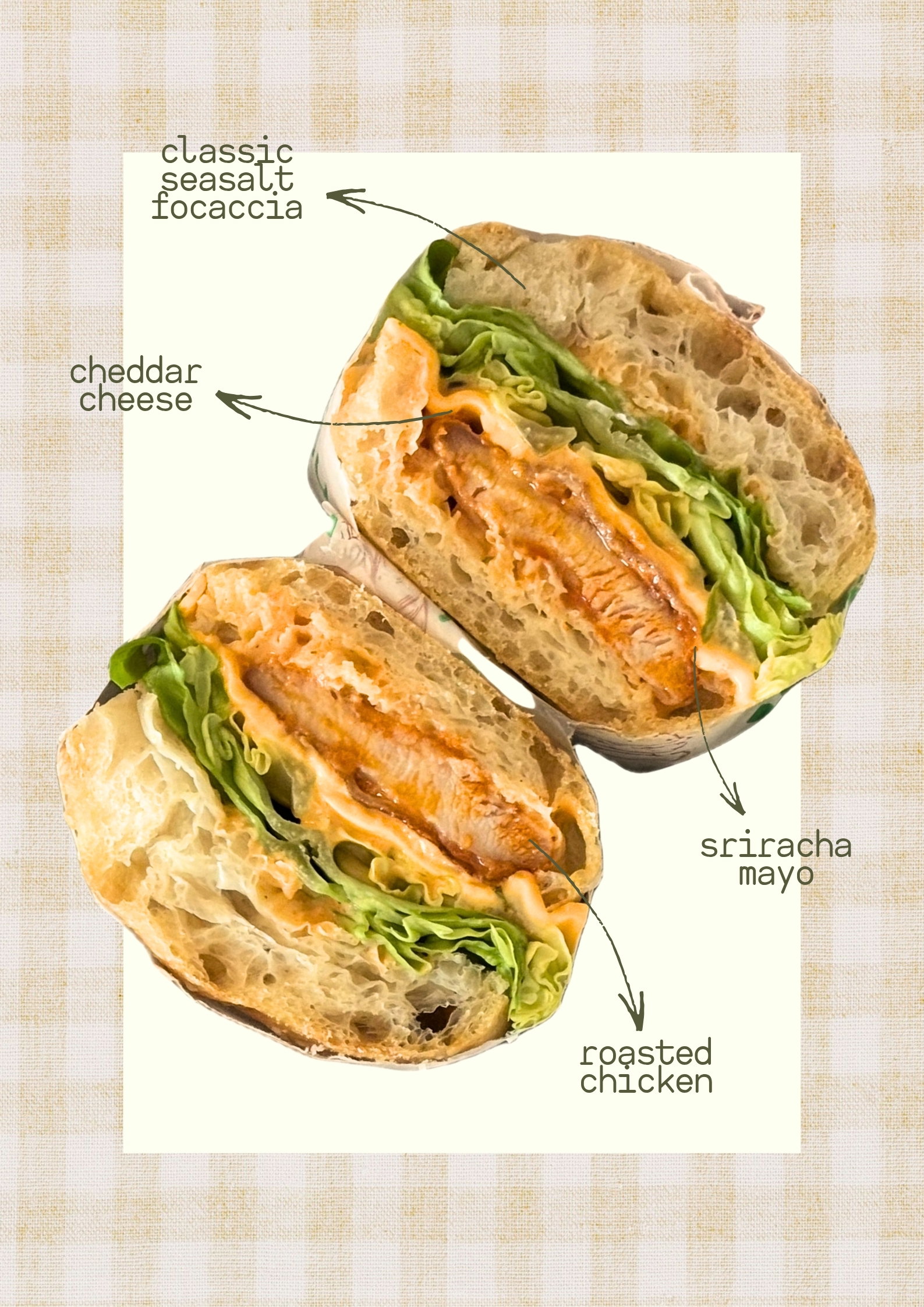 Focaccia Sandwich Set of 6_0