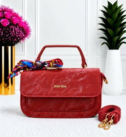 Bold Crimson Textured 