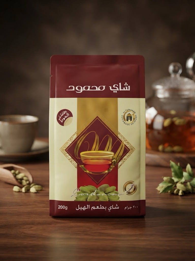 شاي محمود طعم الهيل