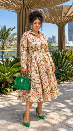     The Rosalie Midi Dress