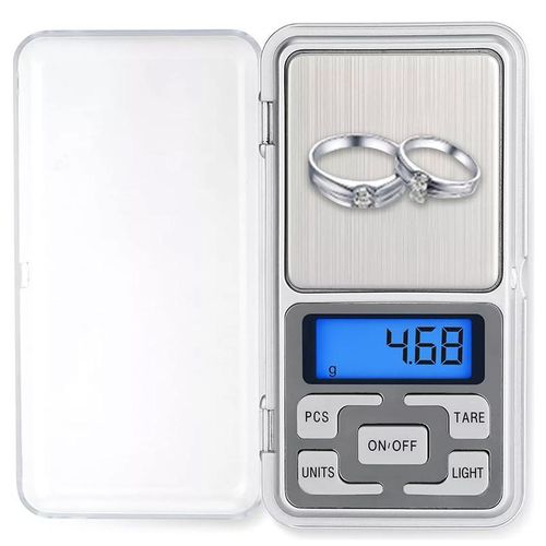 High-Precision Pocket Digital Scale with Backlit Display