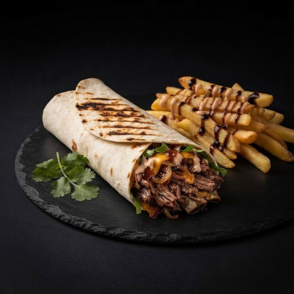 Rib wrap shwarma 