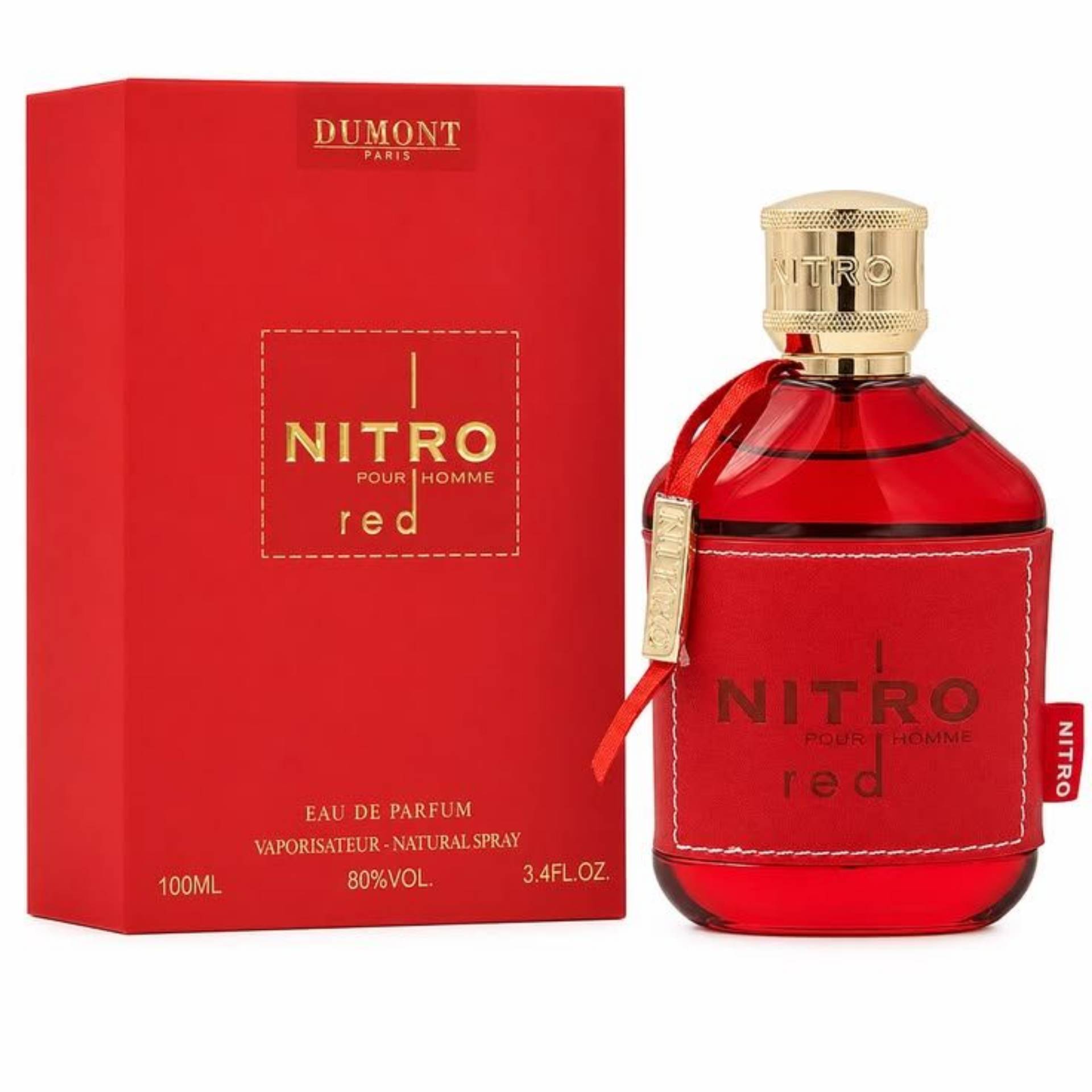 Nitro Red Dumont Original | Perfume para Hombre 100ml_0