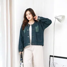 Exxo Denim Oversize Jacket