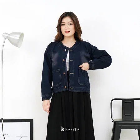 Exxo Denim Oversize Jacket_4