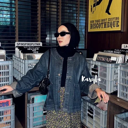 Exxo Denim Oversize Jacket