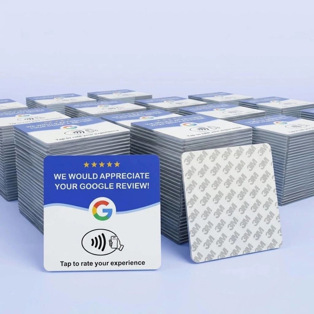 GOOGLE REVIEWS STICKERS