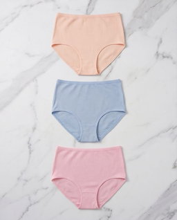 Cotton panties multi color briefs style 0001