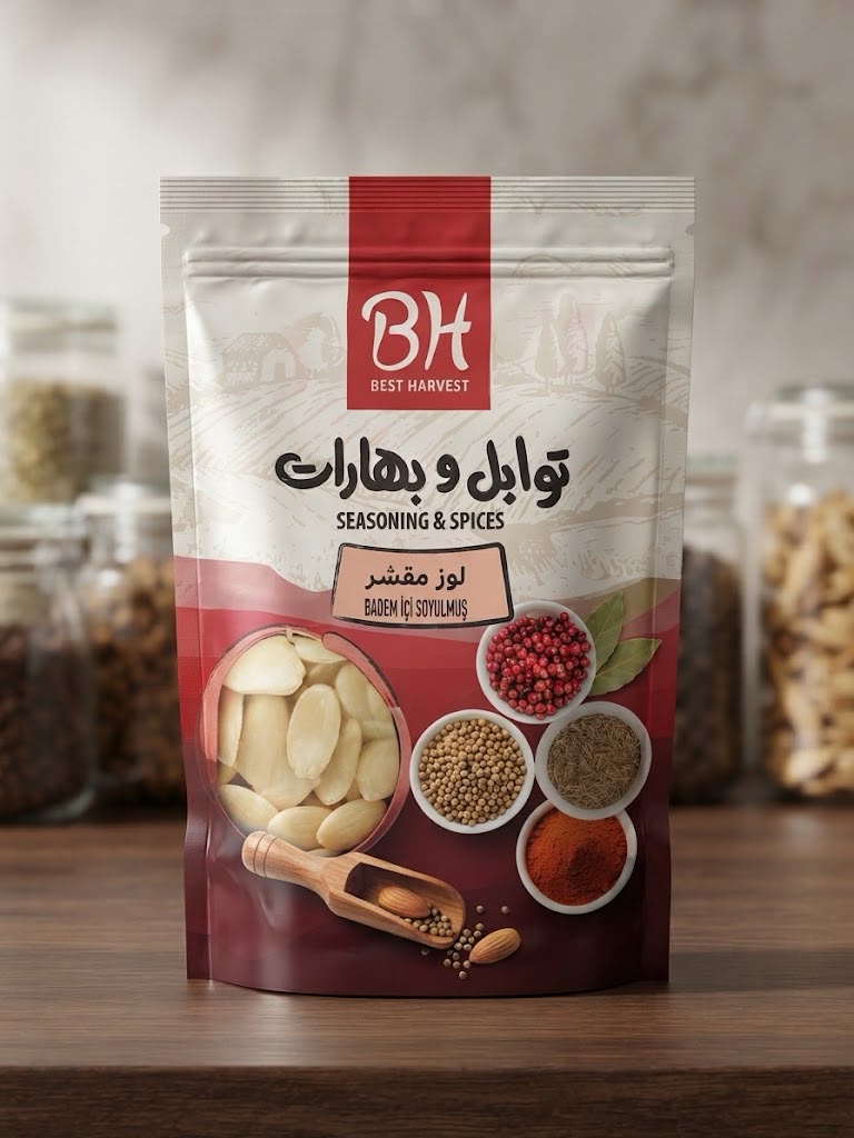 لوز مقشر .Soyulmuş Badem 80gr
