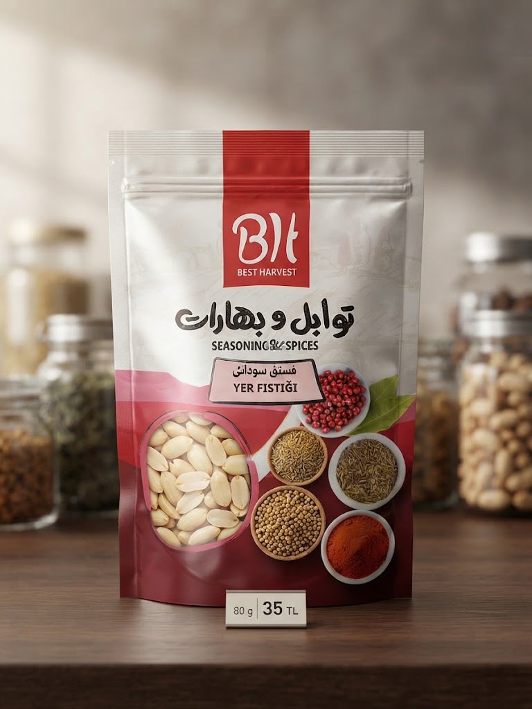 فستق سوداني .Yer Fıstığı 80gr