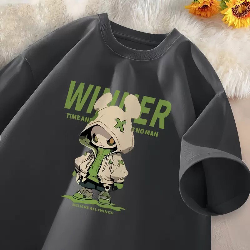 Anime Character Graphic T-Shirt