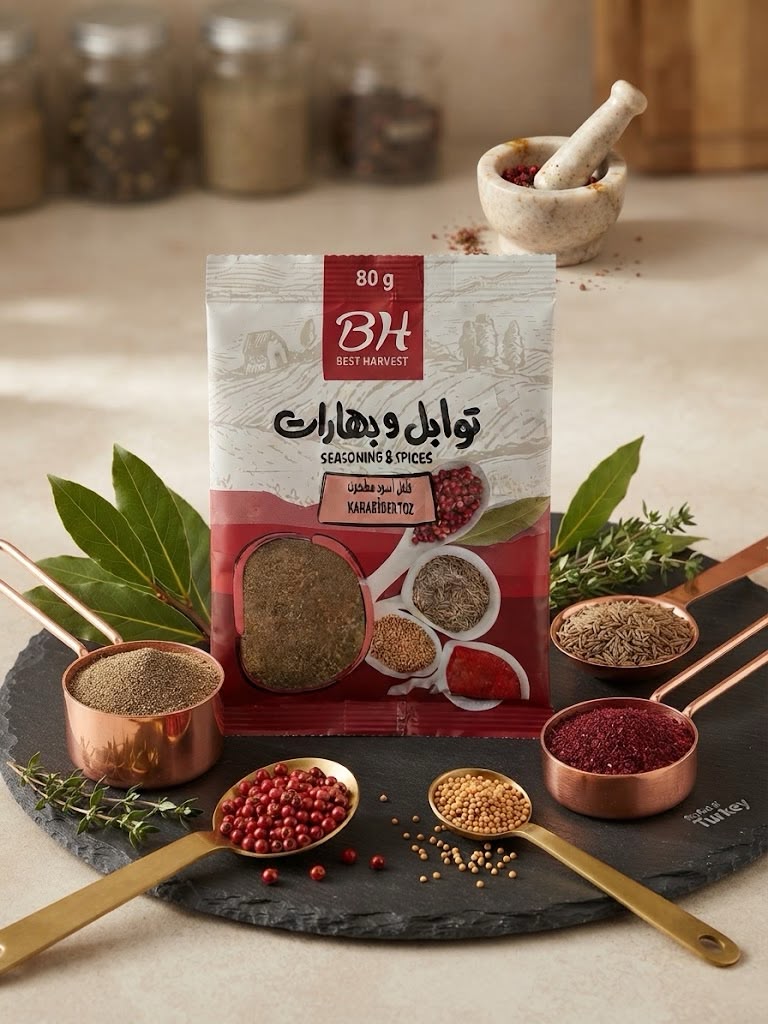 فلفل اسود مطحون . Siyah Öğütülmüş Karabiber 80gr_0
