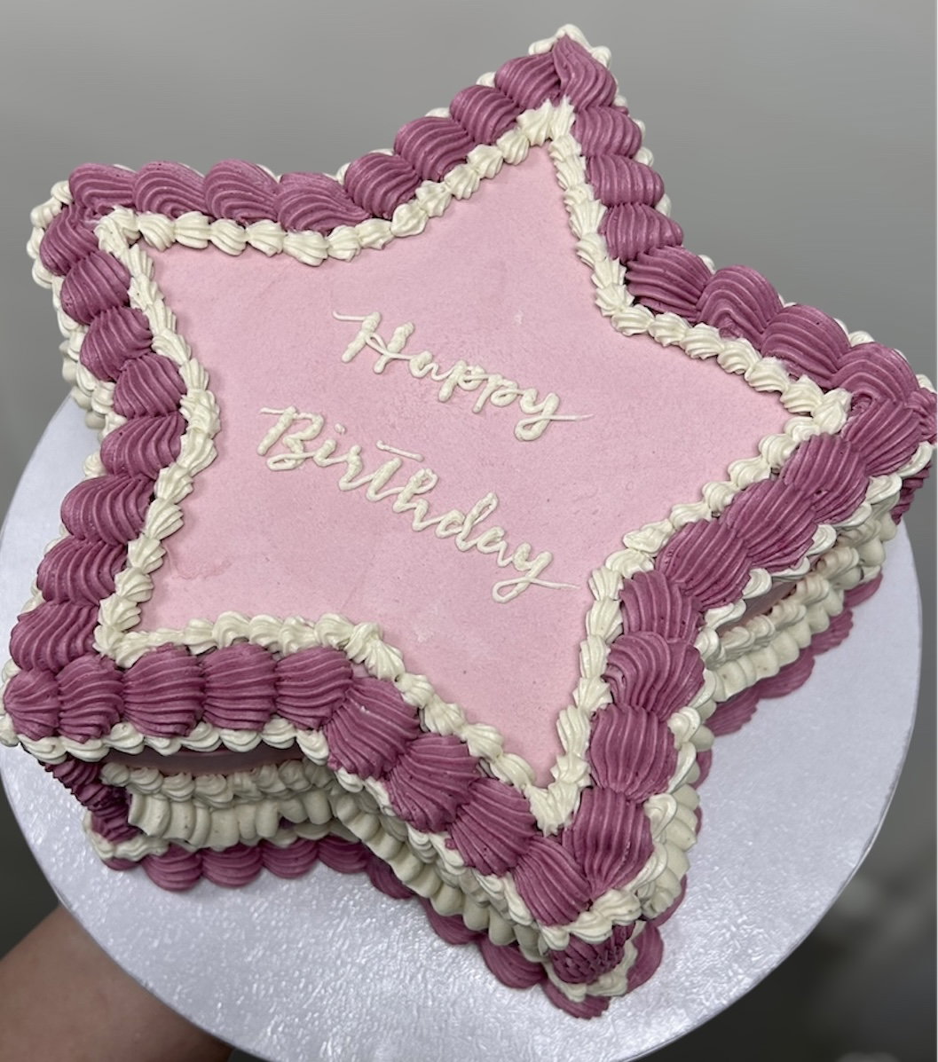 Vintage Star Cake    _0