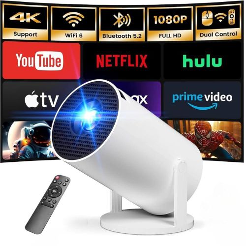 Smart Wireless Projector With Android TV_1