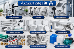 الأدوات صحية