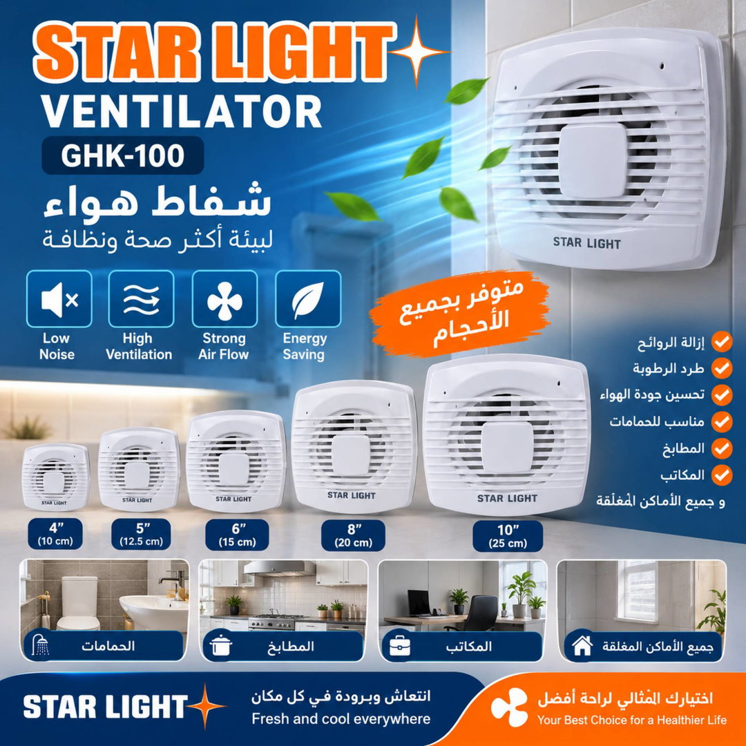 مجموعة شفاطات هواء