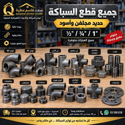 مجموعة قطع حديد
