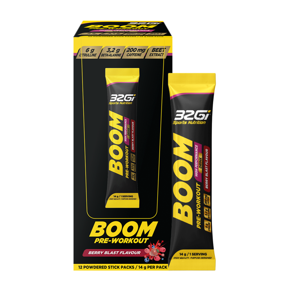 32Gi BOOM - High-Performance Pre-Workout