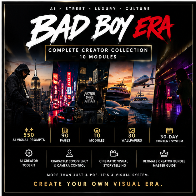 1 à 10 BAD BOY ERA — Complete Creator Collection | 10 Modules