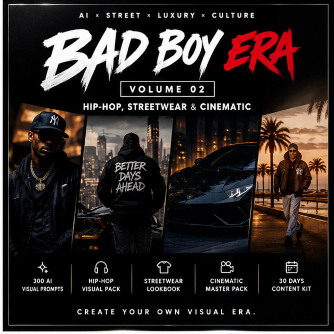 4 à 7 BAD BOY ERA — Volume 02: Hip-Hop, Streetwear & Cinematic