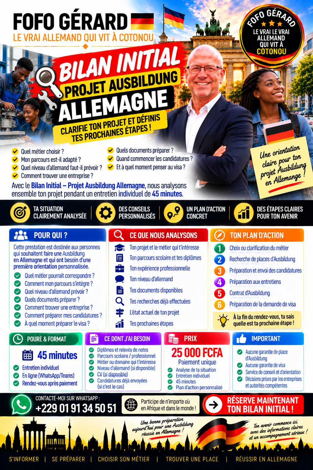 Bilan Initial - Projet Ausbildung Allemagne