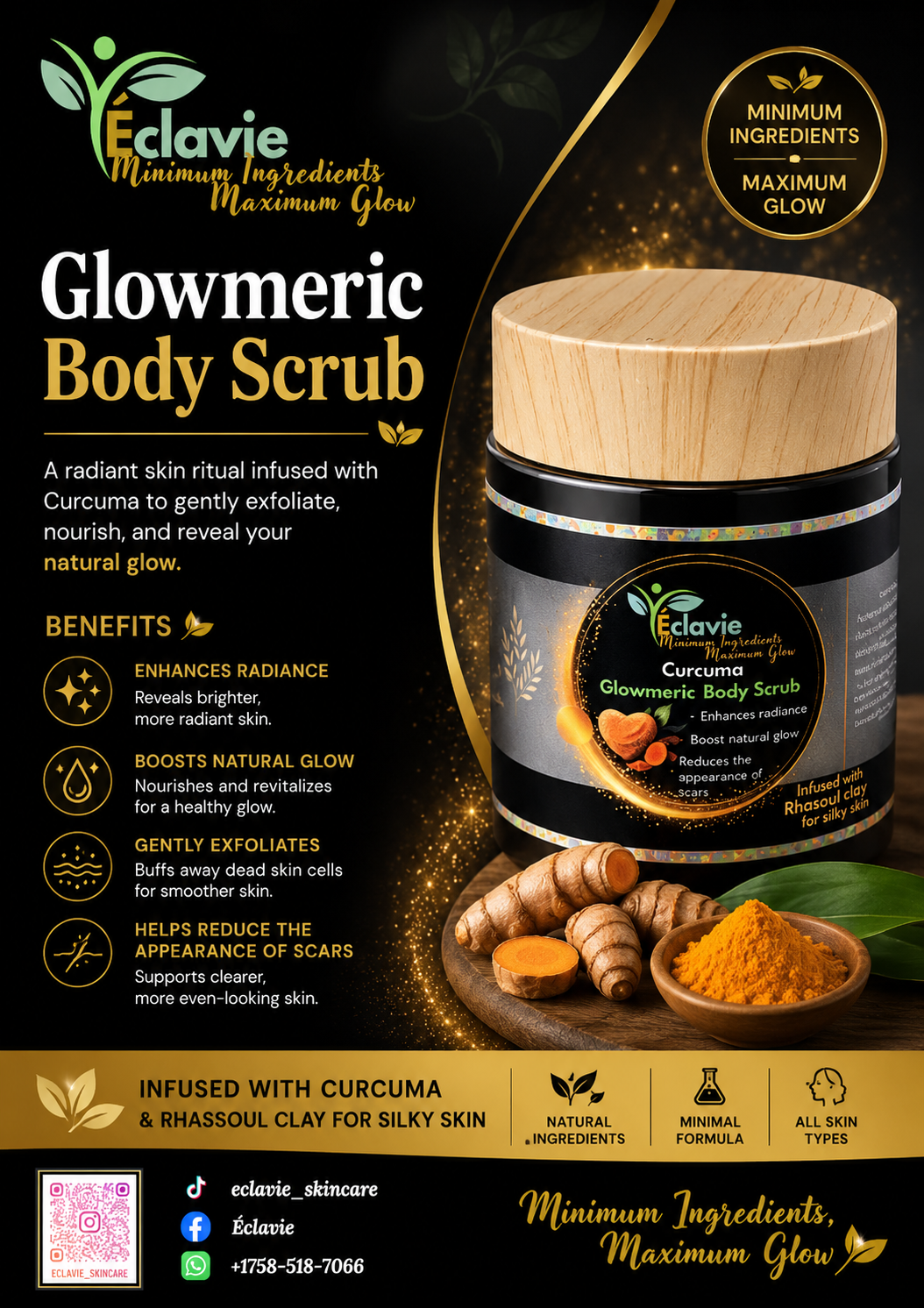 Glowmeric 8oz Body Scrub_0