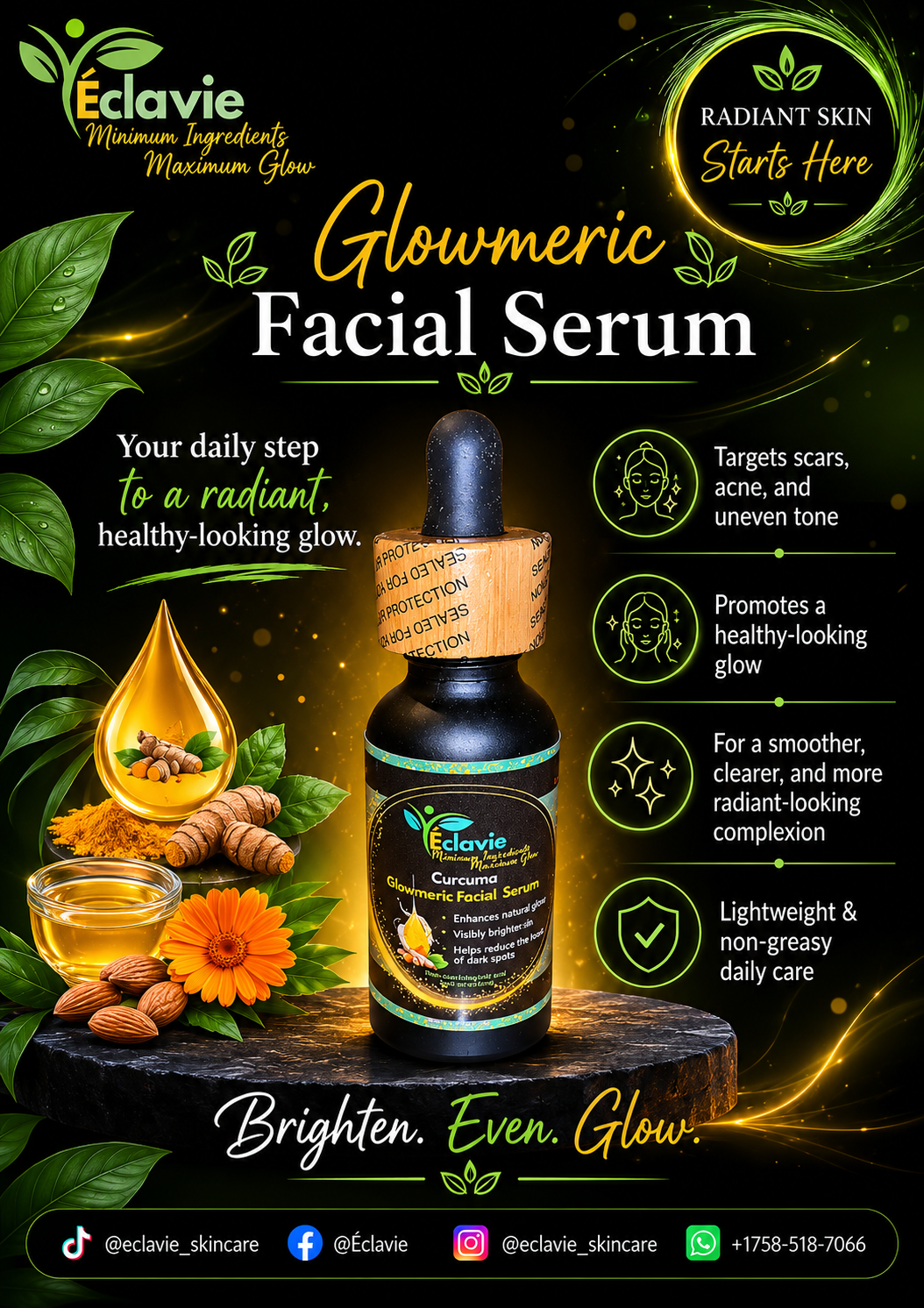 Glowmeric 1oz Facial Serum _0