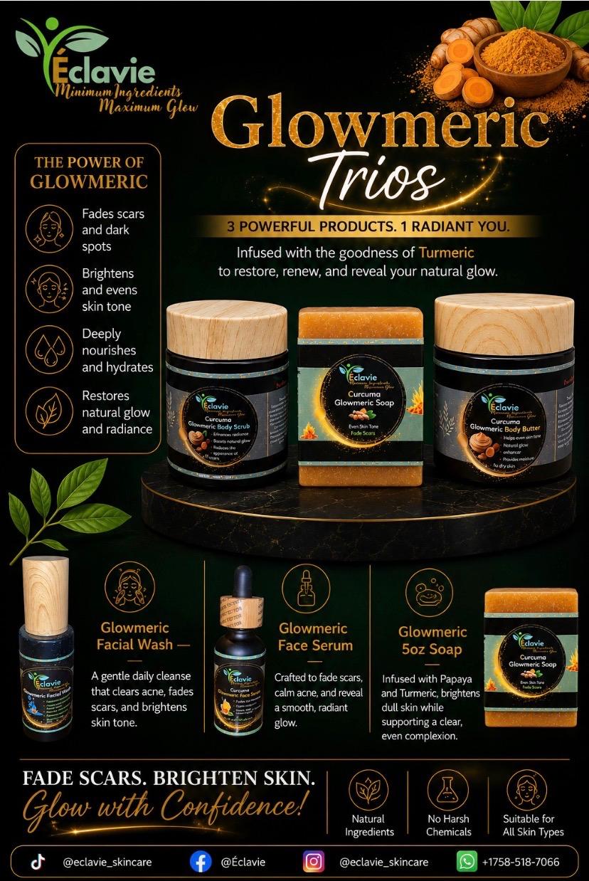 Glowmeric Trios (Face & Body Collection)