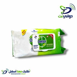 Dettol ديتول مناديل مبلله 72 منديل