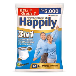 Happily saset Pempes Lansia