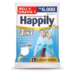 Happily saset Pempes Lansia