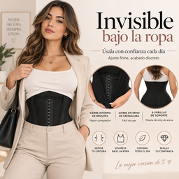 Faja Reloj de Arena – 9 Varillas / Compresión Alta