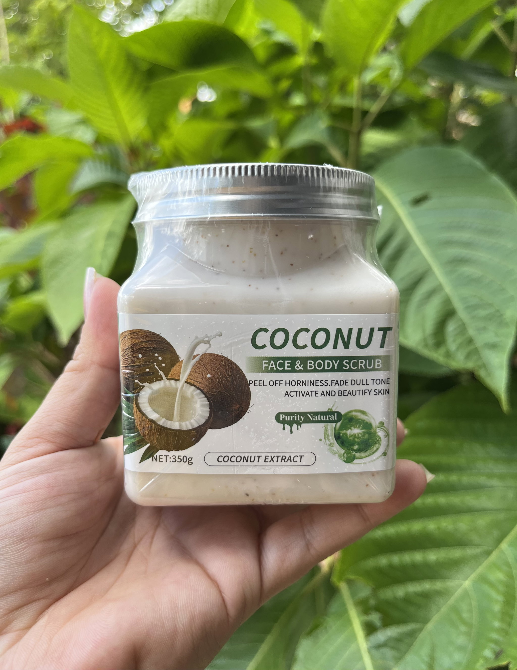 Exfoliante facial y corporal de coco_0