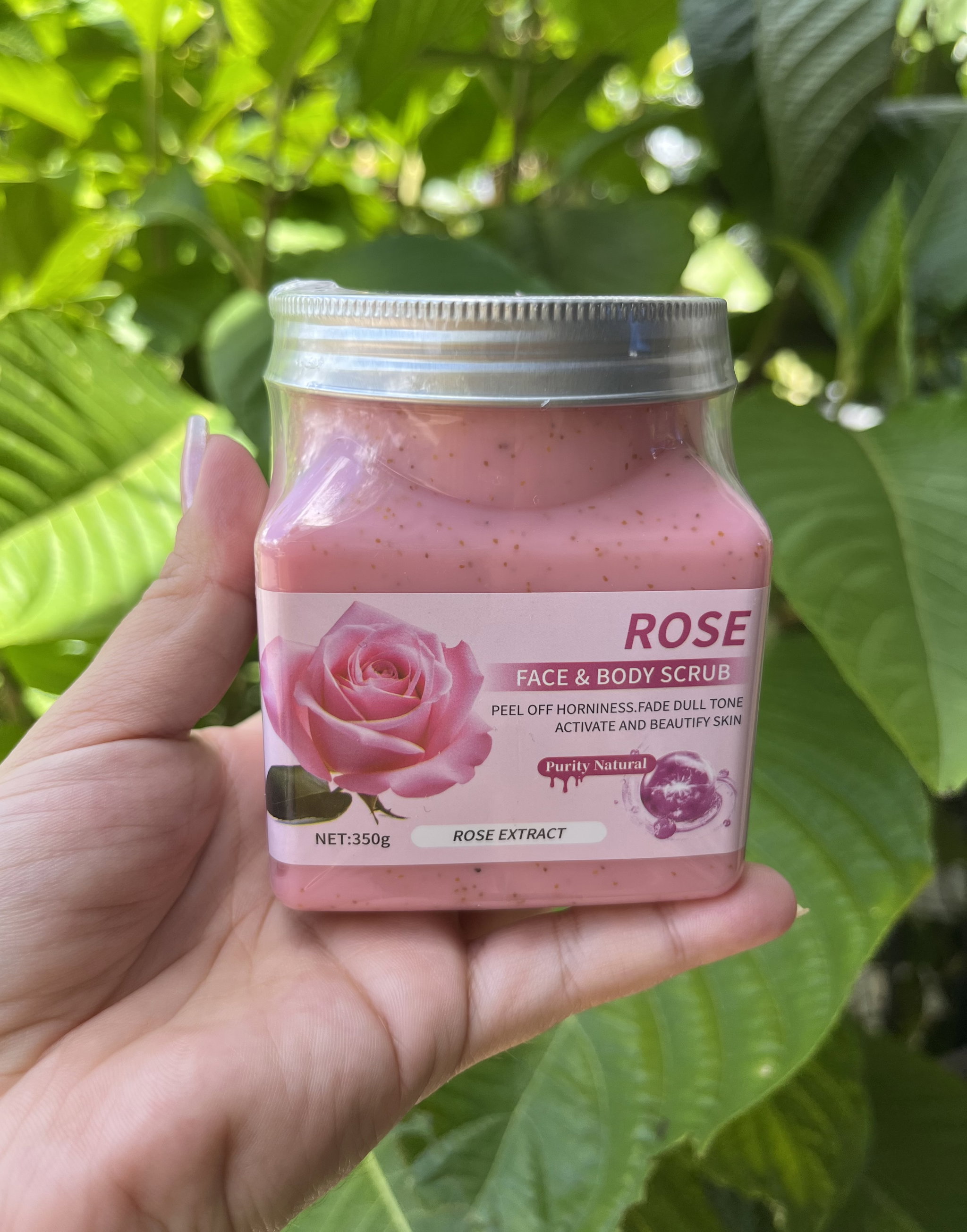 Exfoliante facial y corporal de rosa_0