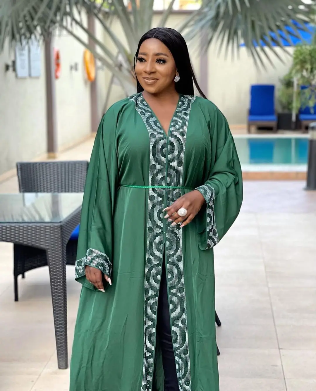robe caftan de style Bubu (ou Boubou)_0