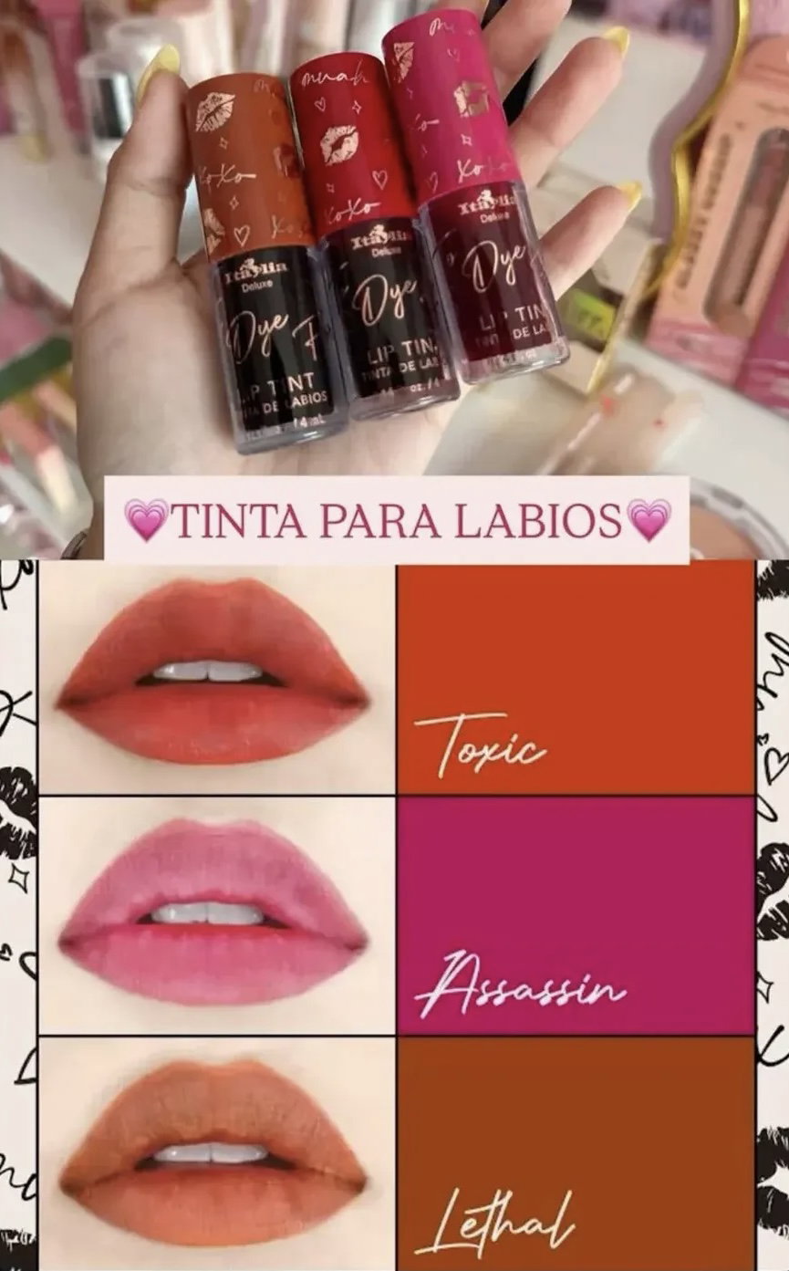 Tinta para Labios Dye Lip Tint - Italia Deluxe