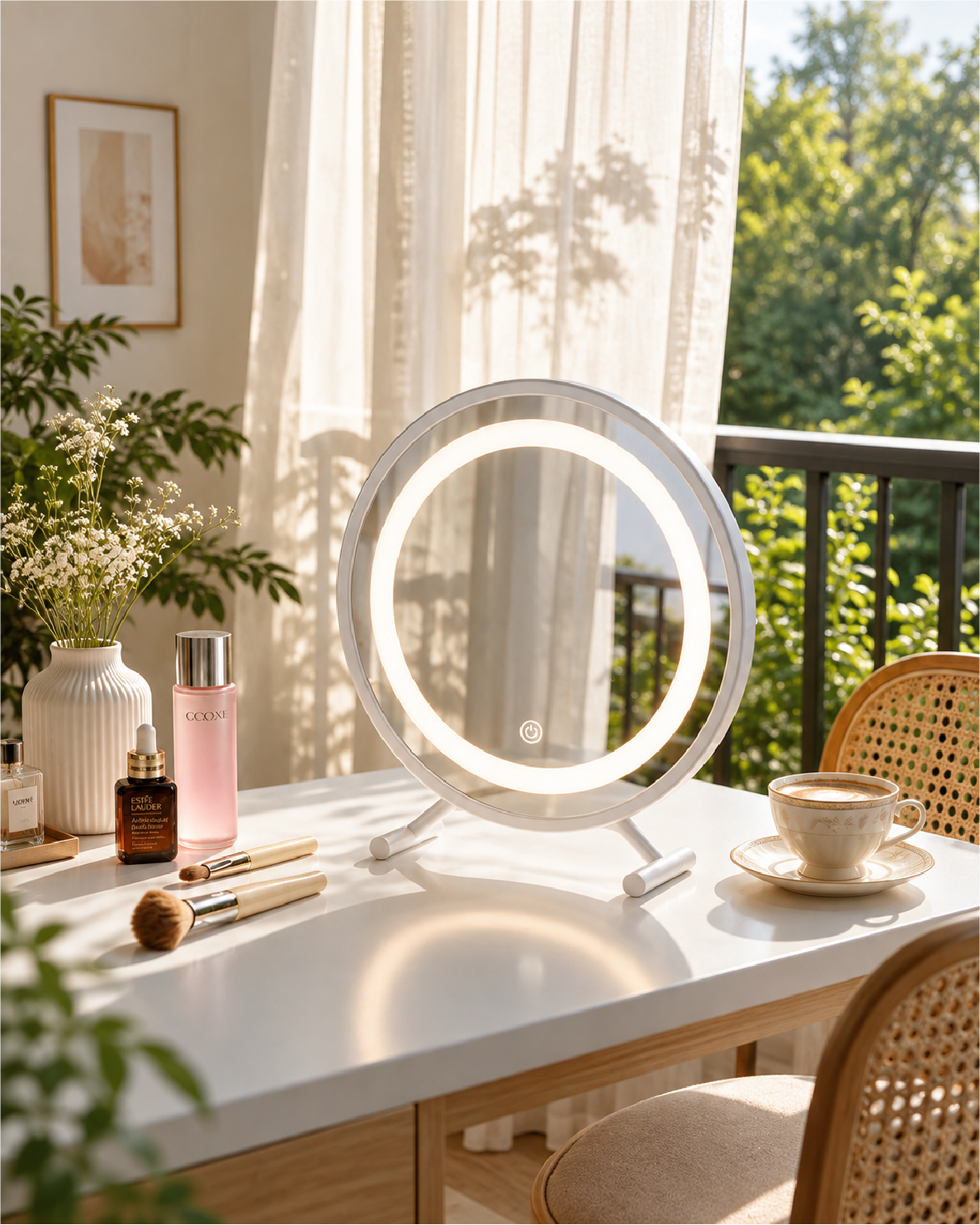 11500007 - ROUND LED MIRROR