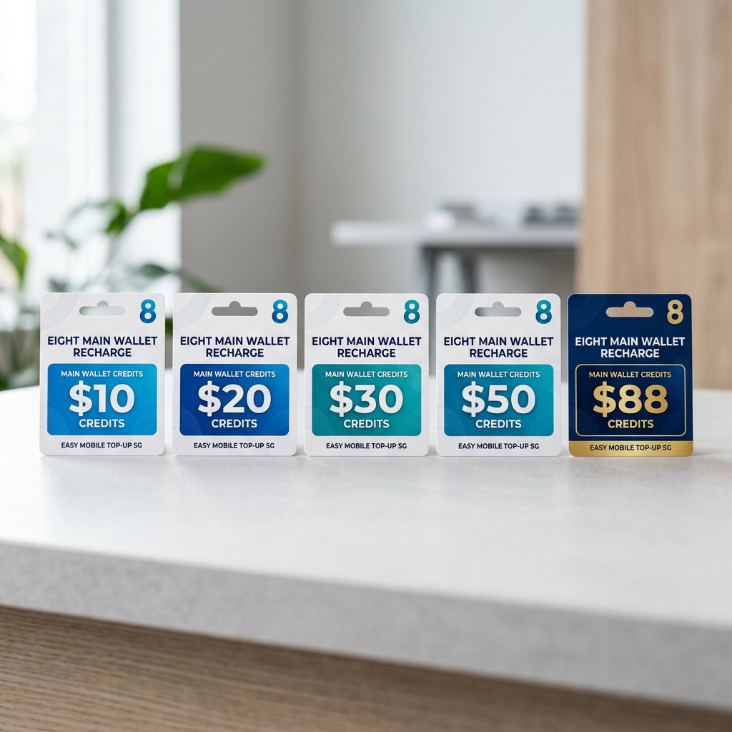 Eight Main Wallet Recharge