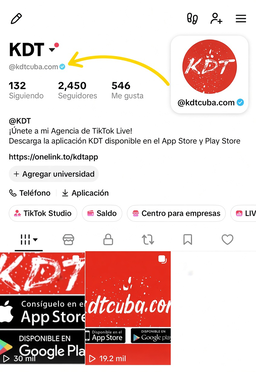 Cuenta con Verificación Azul en TikTok 
