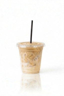 Iced Genmaicha Latte