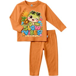 SETELAN PANJANG SERIES ANIMAL EMBRODIERY SLOW VIBES
